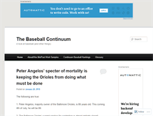 Tablet Screenshot of baseballcontinuum.com